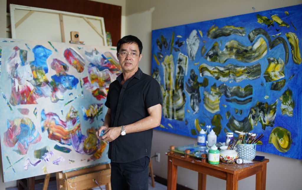 Họa sĩ Đinh Phong: Tốc lực nghệ thuật